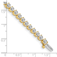 14k Diamond Tennis Bracelet Mounting-X2842