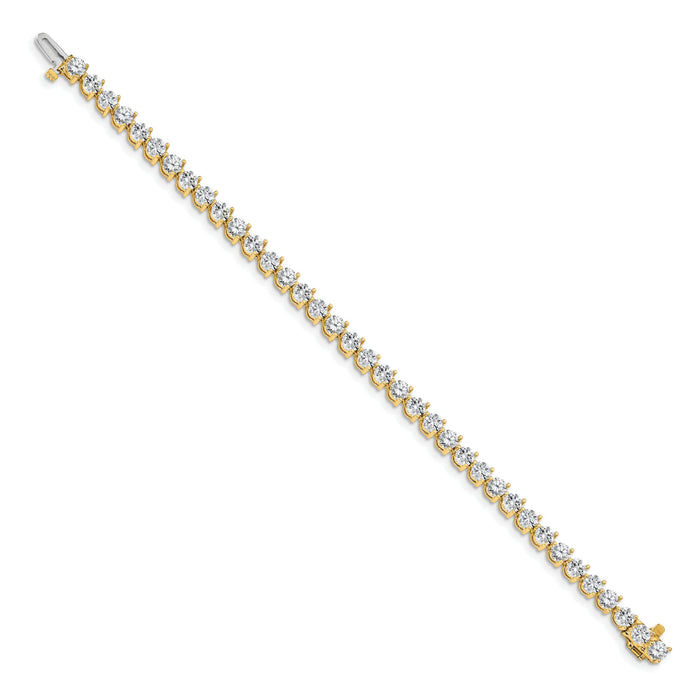 14k Diamond Tennis Bracelet Mounting-X2843