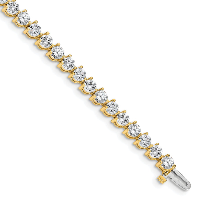 14k Diamond Tennis Bracelet Mounting-X2843