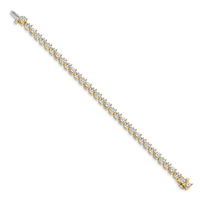 14k Diamond Tennis Bracelet Mounting-X2844