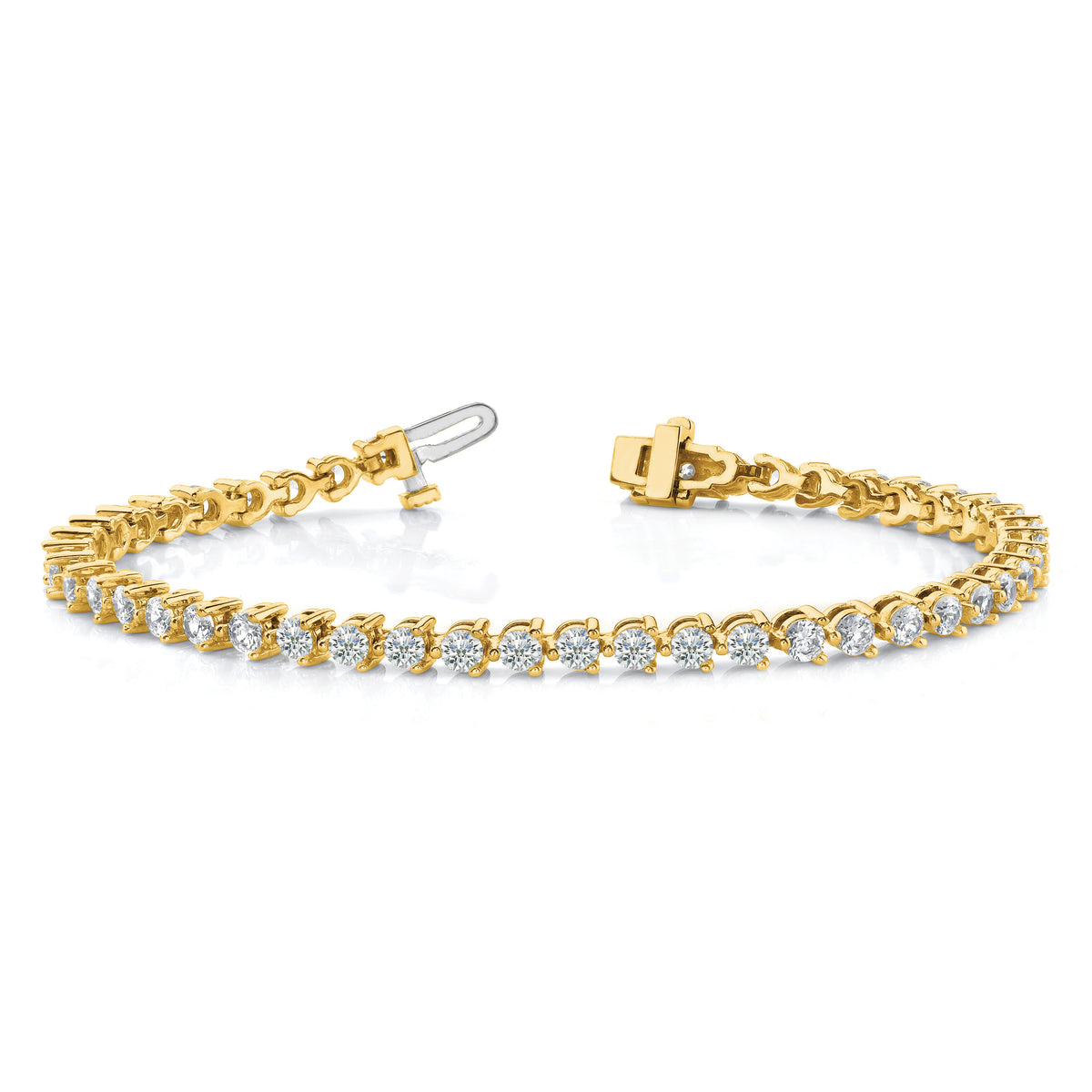 14k Diamond Tennis Bracelet Mounting-X2844