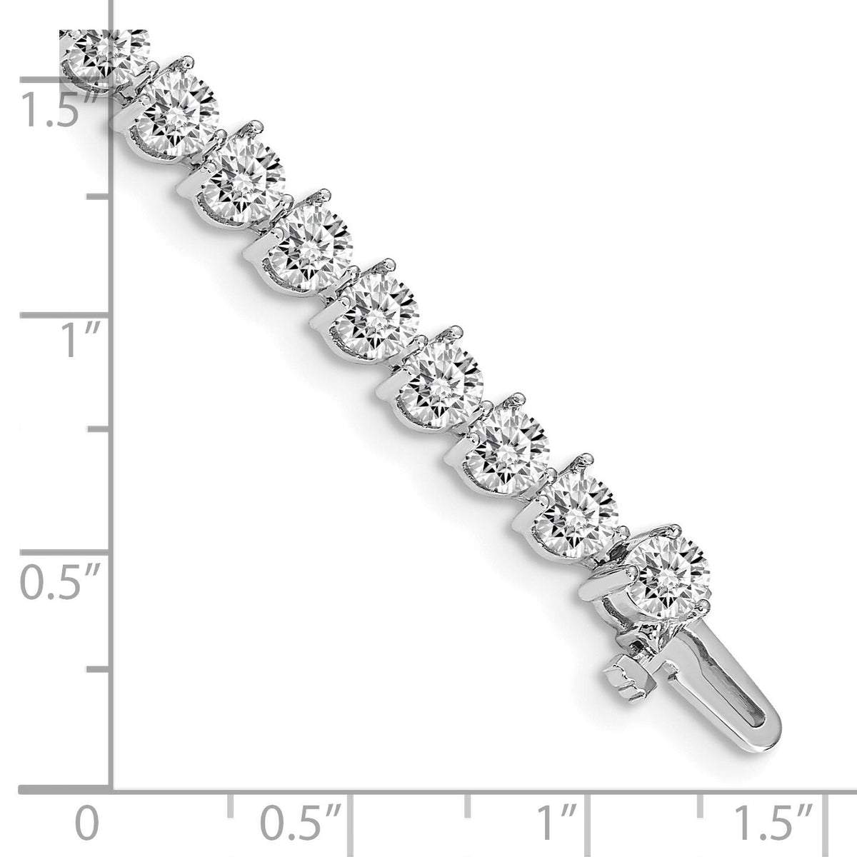 14k White Gold Diamond Tennis Bracelet Mounting-X2844W