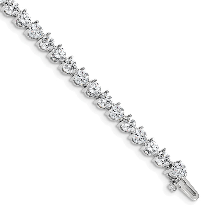 14k White Gold Diamond Tennis Bracelet Mounting-X2844W