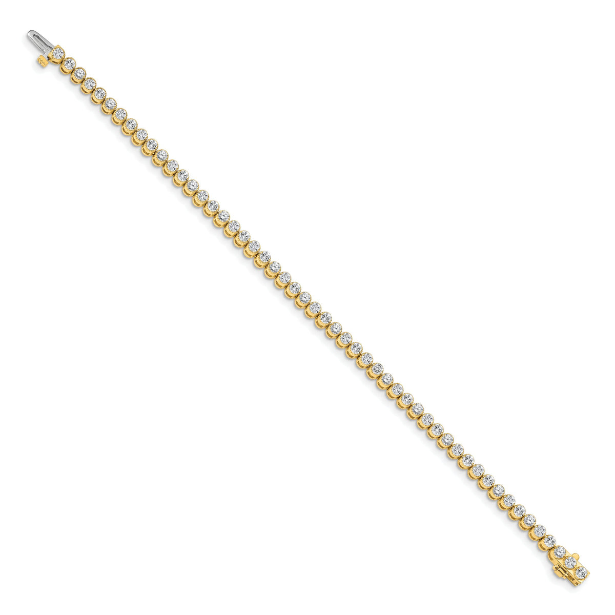 14k Diamond Tennis Bracelet Mounting-X2898