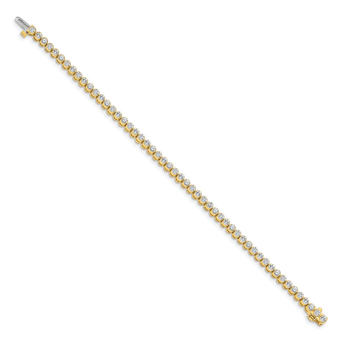 14k Diamond Tennis Bracelet Mounting-X2898