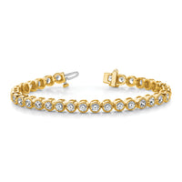 14k Diamond Tennis Bracelet Mounting-X2898