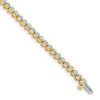 14k Diamond Tennis Bracelet Mounting-X2898