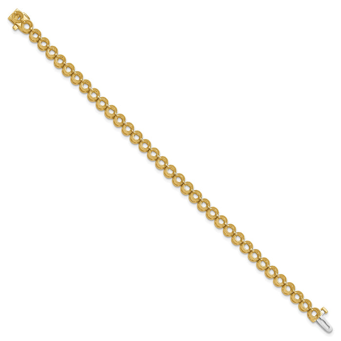 14k Diamond Tennis Bracelet Mounting-X2902