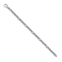14k White Gold AA Diamond Fancy Bracelet-X2959WAA
