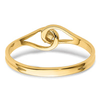 14k Polished .02ct. Diamond Fancy Ring Mounting-X5268