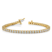 14k Tennis Bracelet Mounting-X601
