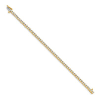 14k Tennis Bracelet Mounting-X602