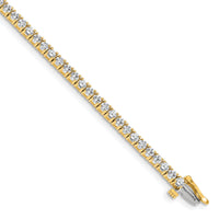 14k Tennis Bracelet Mounting-X602