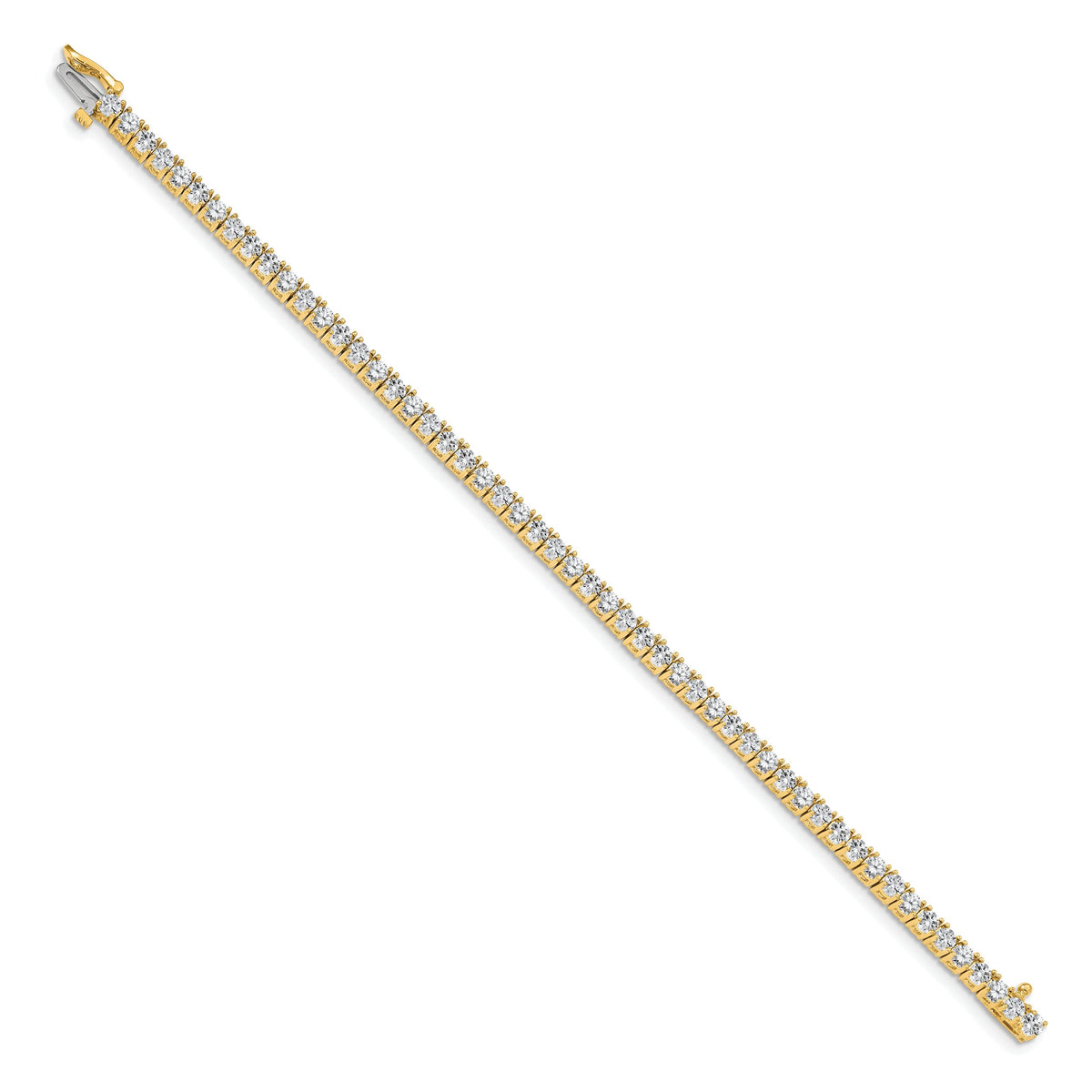 14k Tennis Bracelet Mounting-X603