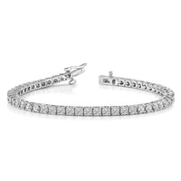 14k White Gold Bracelet Mounting-X603W