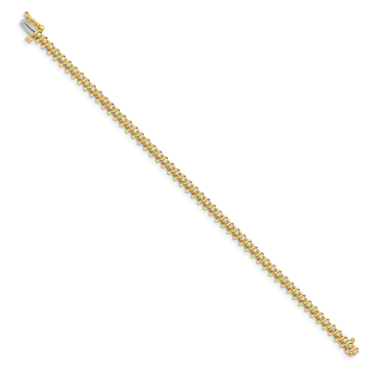 14k 1.6mm Diamond Tennis Bracelet Mounting-X700