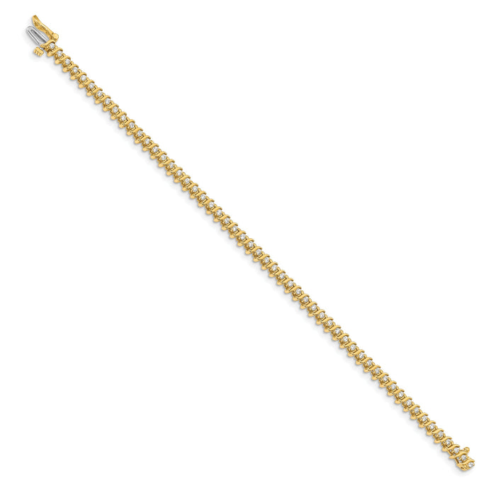 14k 1.6mm Diamond Tennis Bracelet Mounting-X700