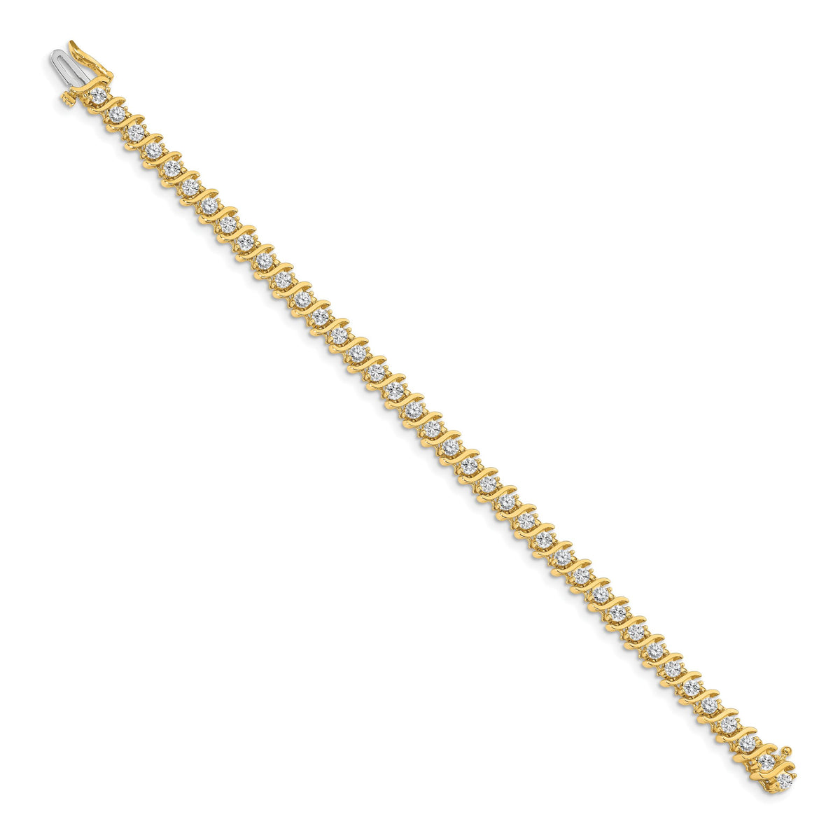 14k 3mm Diamond Tennis Bracelet Mounting-X705