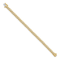 14k 3mm Diamond Tennis Bracelet Mounting-X705