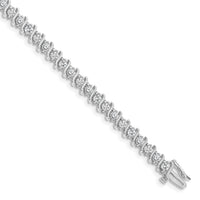 14k White Gold 3mm Diamond Tennis Bracelet Mounting-X705W