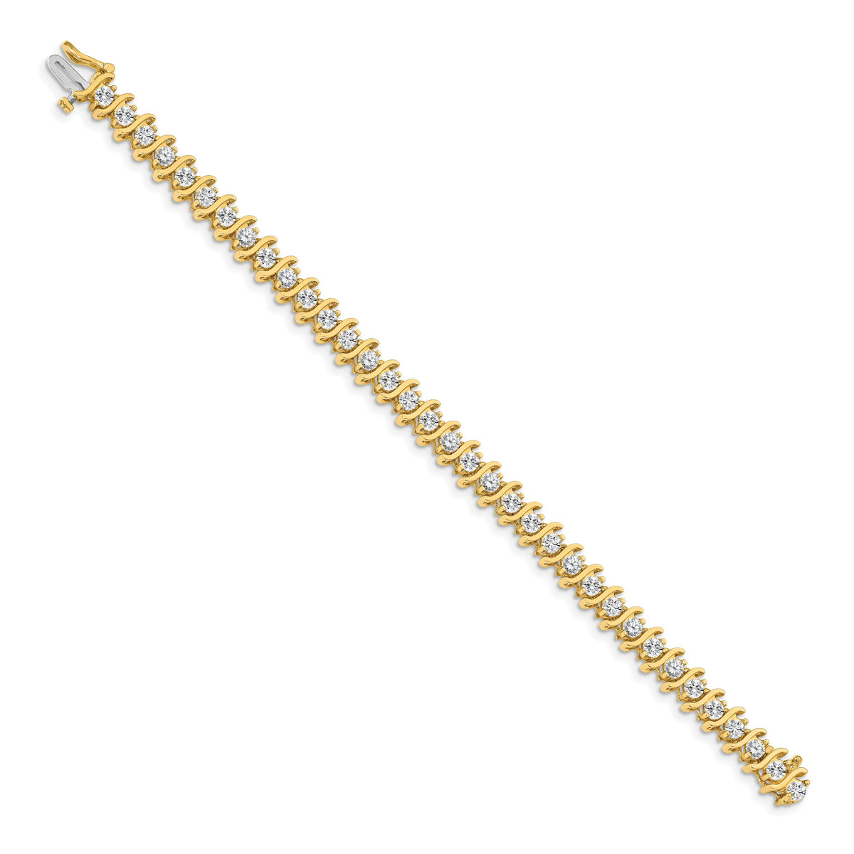 14k 3.5mm Diamond Tennis Bracelet Mounting-X706