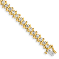 14k 3.5mm Diamond Tennis Bracelet Mounting-X706