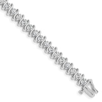 14k White Gold 3.5mm Diamond Tennis Bracelet Mounting-X706W