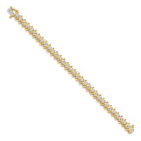14k 3.8mm Diamond Tennis Bracelet Mounting-X707