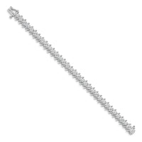 14k White Gold 3.8mm Diamond Tennis Bracelet Mounting-X707W