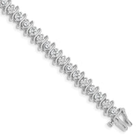 14k White Gold 3.8mm Diamond Tennis Bracelet Mounting-X707W