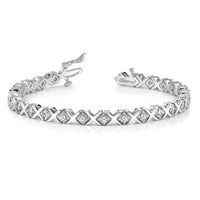 14k White Gold 2.6mm Tennis Bracelet Mounting-X721W