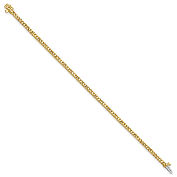 14k Diamond Tennis Bracelet Mounting-X729