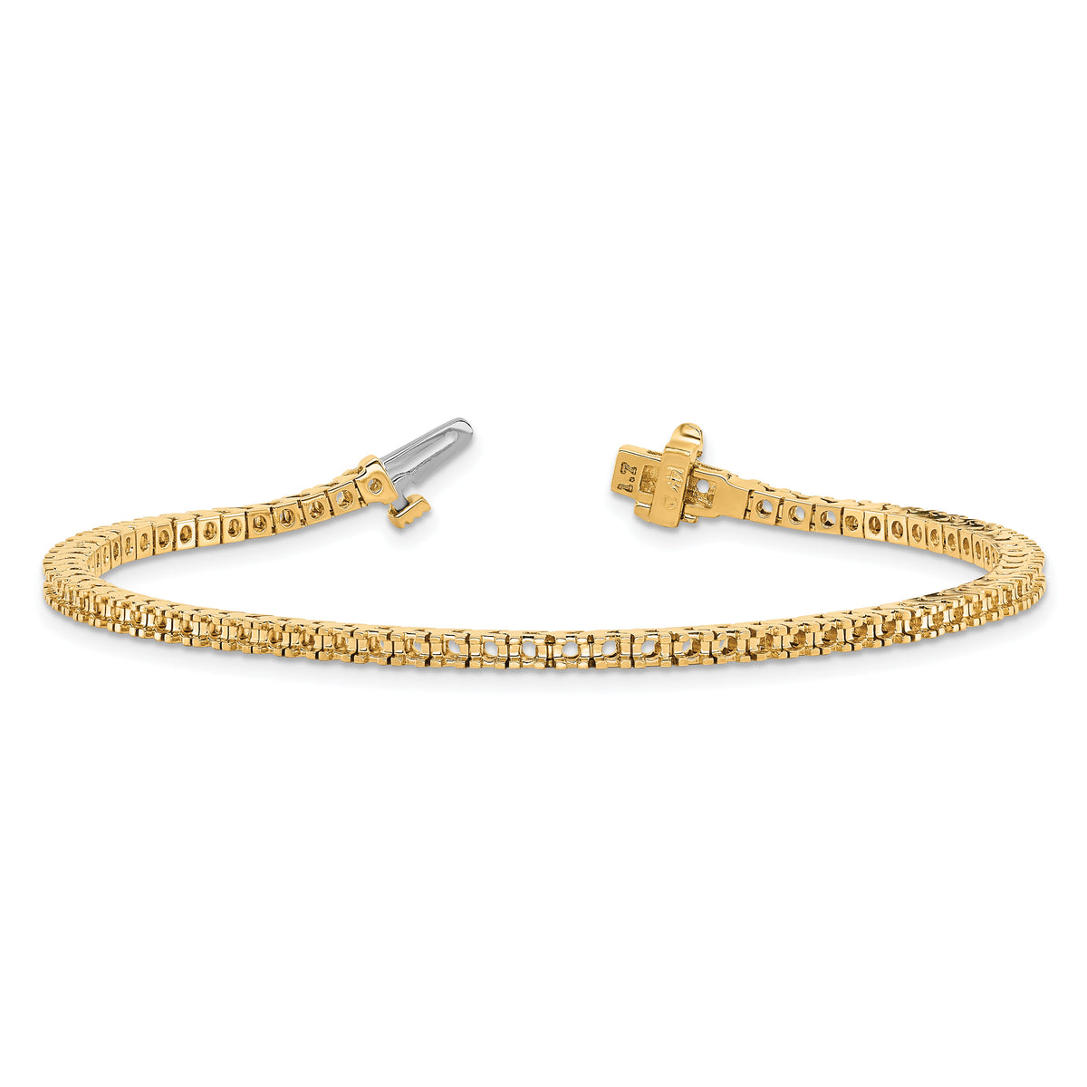 14k Diamond Tennis Bracelet Mounting-X729