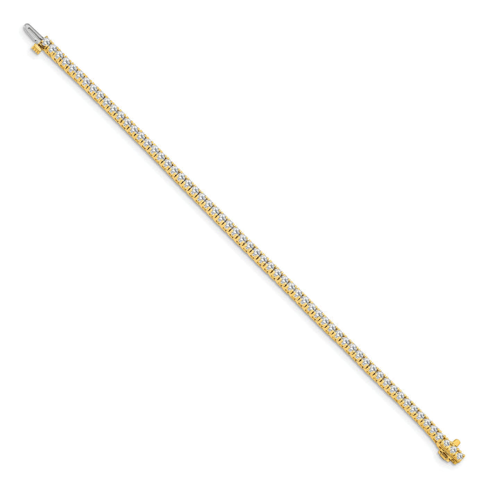 14k Diamond Tennis Bracelet Mounting-X730