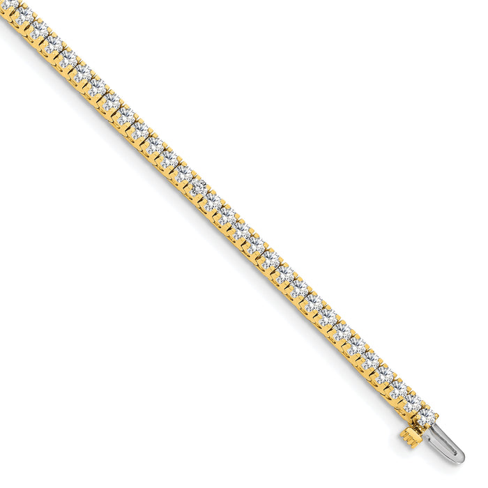 14k Diamond Tennis Bracelet Mounting-X730