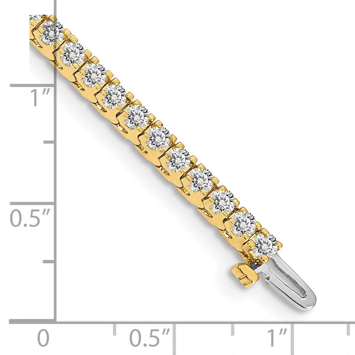 14k Diamond Tennis Bracelet Mounting-X731