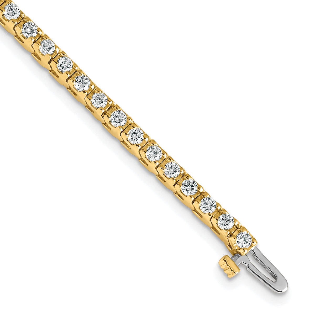 14k Diamond Tennis Bracelet Mounting-X731