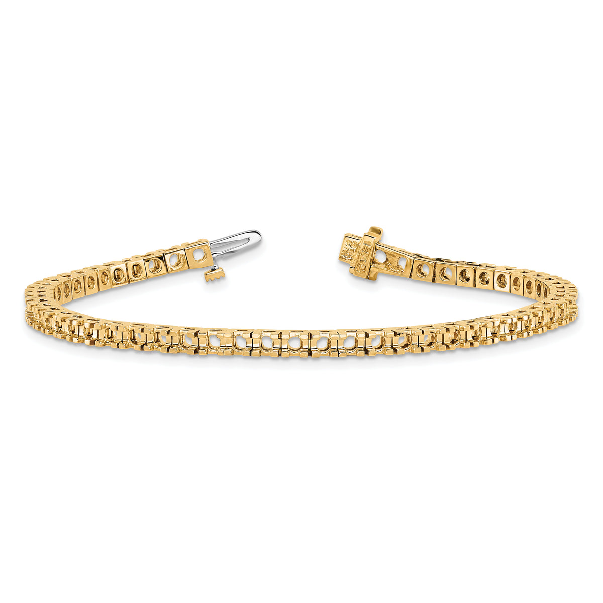 14k Diamond Tennis Bracelet Mounting-X732