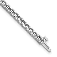 14k White Gold Tennis Bracelet Mounting-X732W