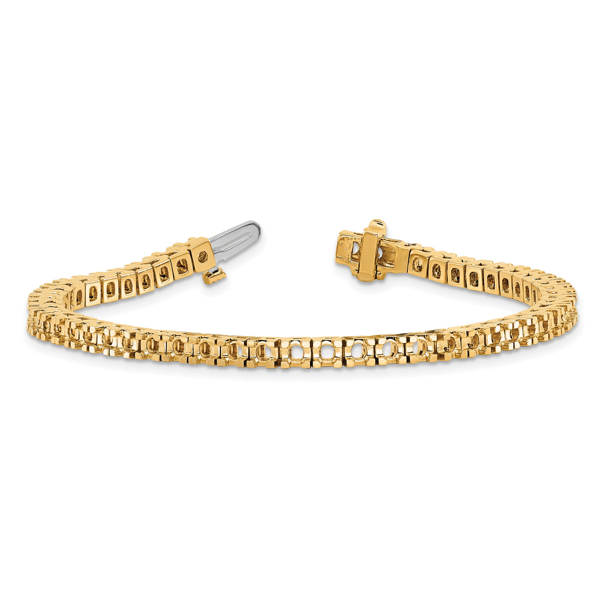 14k Diamond Tennis Bracelet Mounting-X733