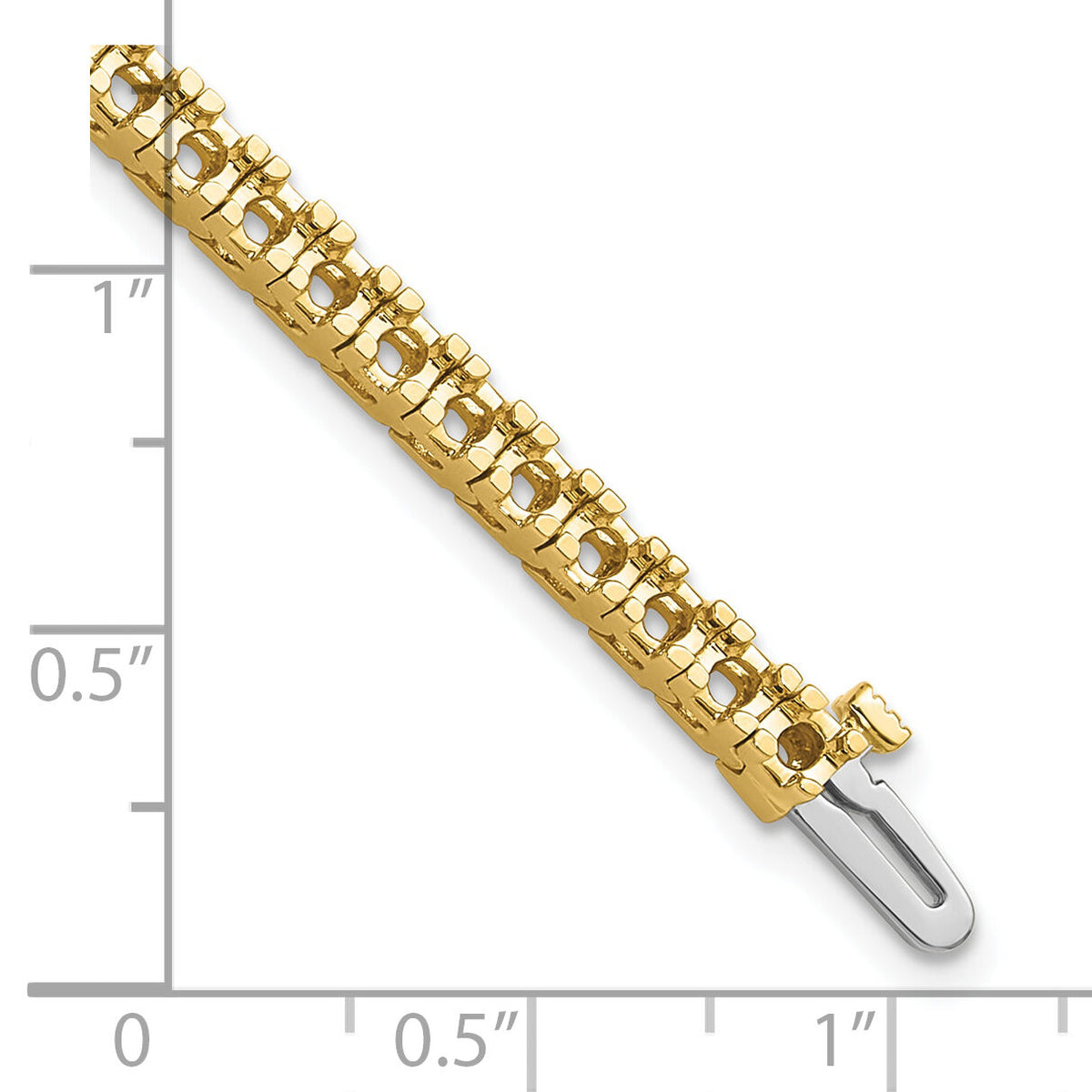 14k Diamond Tennis Bracelet Mounting-X733