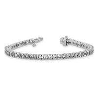 14k White Gold Tennis Bracelet Mounting-X734W
