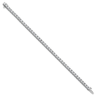 14k White Gold Tennis Bracelet Mounting-X735W