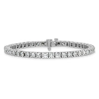 14k White Gold Tennis Bracelet Mounting-X735W