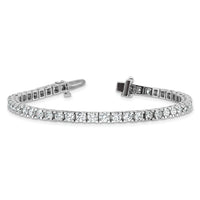 14k White Gold Tennis Bracelet Mounting-X735W