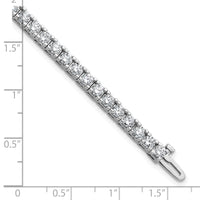 14k White Gold Tennis Bracelet Mounting-X735W