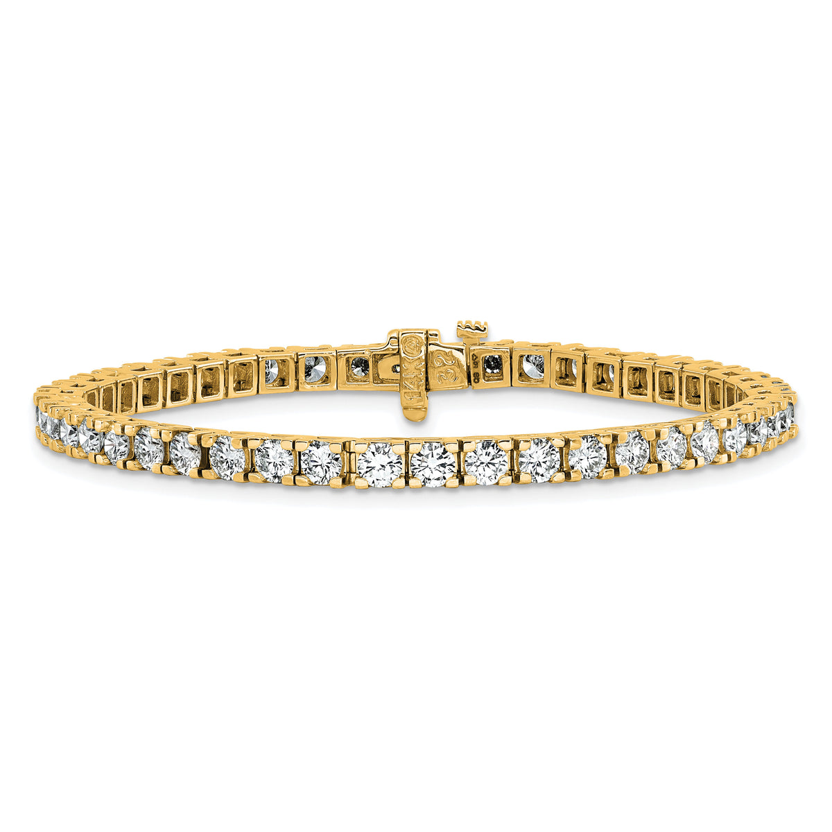 14k Diamond Tennis Bracelet Mounting-X735