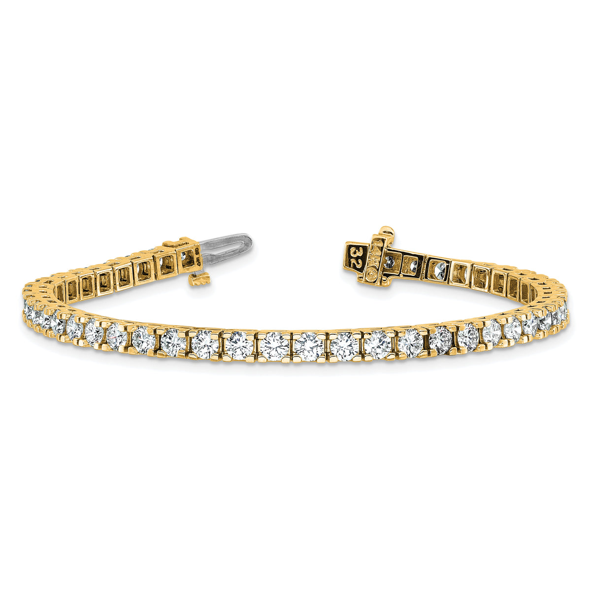 14k Diamond Tennis Bracelet Mounting-X735