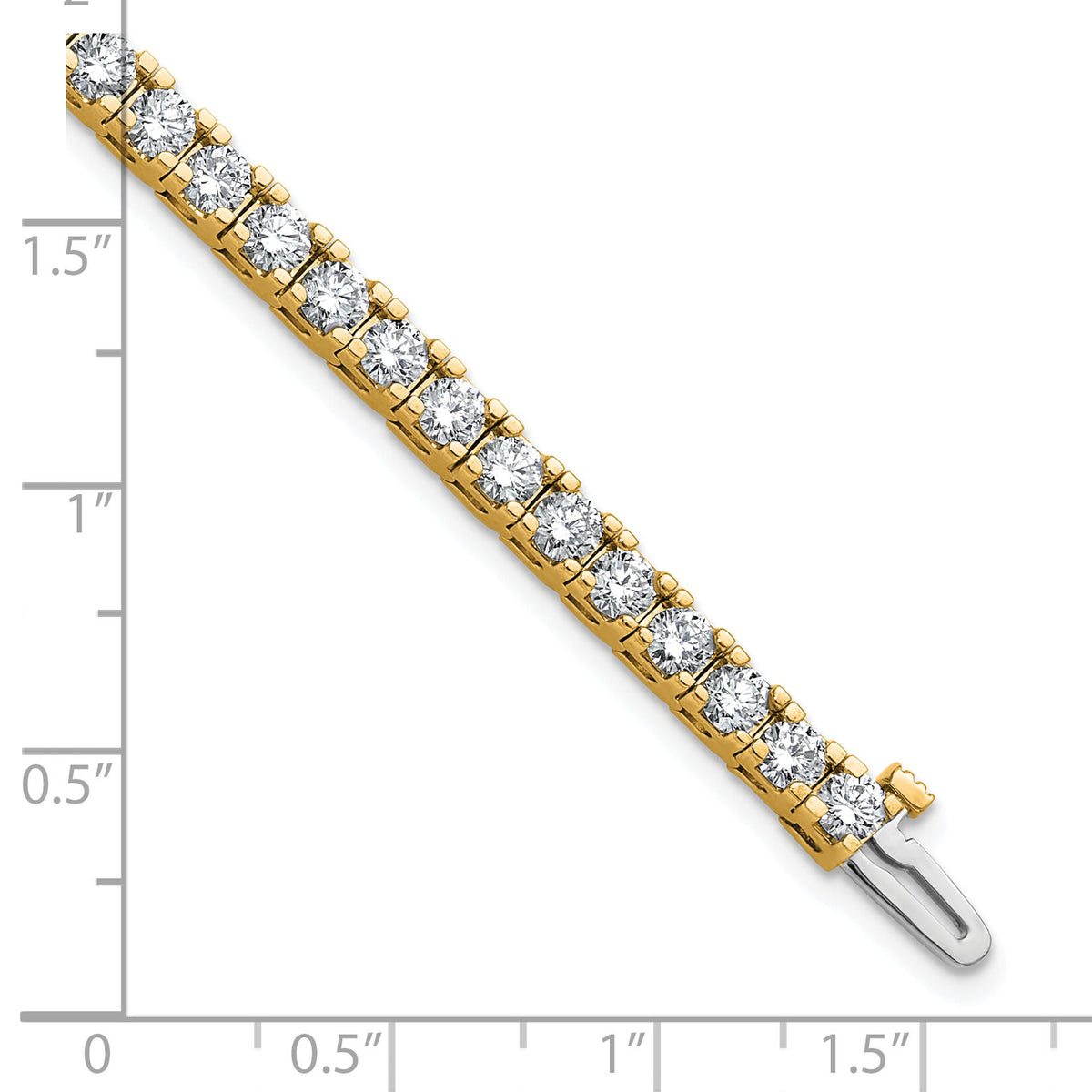 14k Diamond Tennis Bracelet Mounting-X735