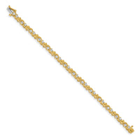 14k 2.4mm Diamond Tennis Bracelet Mounting-X817